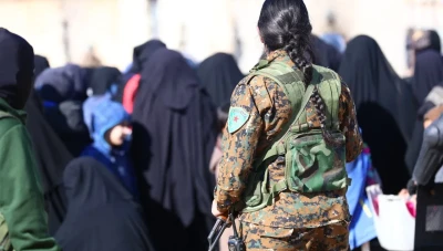 الحسكة: ميليشيا "ب ي د" تشن حملة دهم في مخيم الهول
