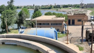 إجراءات طارئة لخفض عكارة مياه الفرات في دير الزور بعد السيول