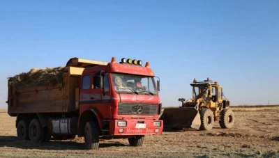 الحسكة: السورية للحبوب تفتتح ساحة تخزين مفتوحة لاستلام القمح