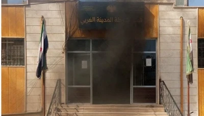 حريق في سجن دير الزور ..والأمن ينقل النزلاء