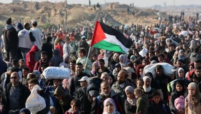في سوريا..محاولات أمريكية إسرائيلية لتوطين سكان غزة