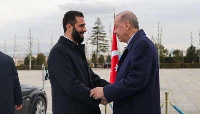 الشرع يتلقى برقية تهنئة من الرئيس أردوغان بمناسبة عيد الفطر المبارك