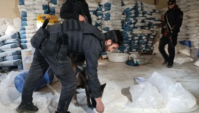 ضبط 70 ألف حـبة كبتــاغون ومستودع أسلـحة ضمن حملة أمنية في البوكمال