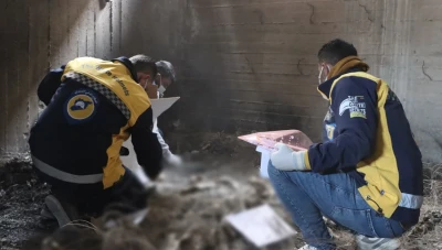 ريف دمشق.. انتشال رفات 20 جثة من ضحايا النظام البائد في السبينة