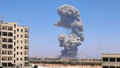 الدفاع السورية تعلن نتائج التحقيق بانفجار مستودع ذخيرة في معرة مصرين