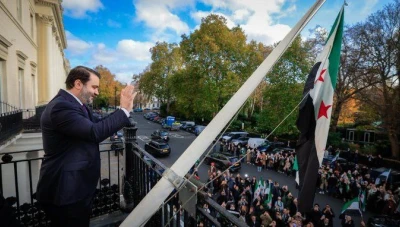 لندن: الشيباني يفتتح مبنى السفارة السورية