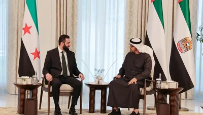 رئيس الإمارات يستقبل الشرع في زيارته الرسمية الأولى