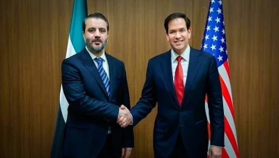 اتصال هاتفي بين روبيو والشيباني يبحث رفع العقوبات عن سوريا