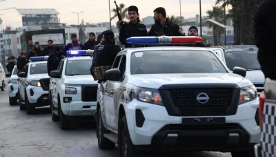 حملة أمنية في اللجاة بدرعا لضبط الخارجين عن القانون وجمع السلاح العشوائي