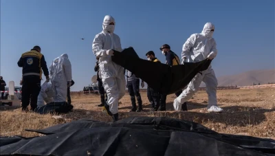 حمص: اكتشاف مقبرة جماعية في منطقة المخرم