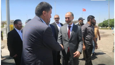 رئيس هيئة المنافذ والمعابر يزور معبر تل أبيض بريف الرقة