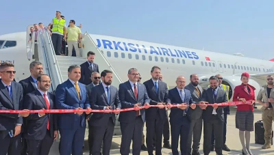 بعد توقف 13 عامًا.. أول رحلة ركاب من إسطنبول تهبط في مطار حلب