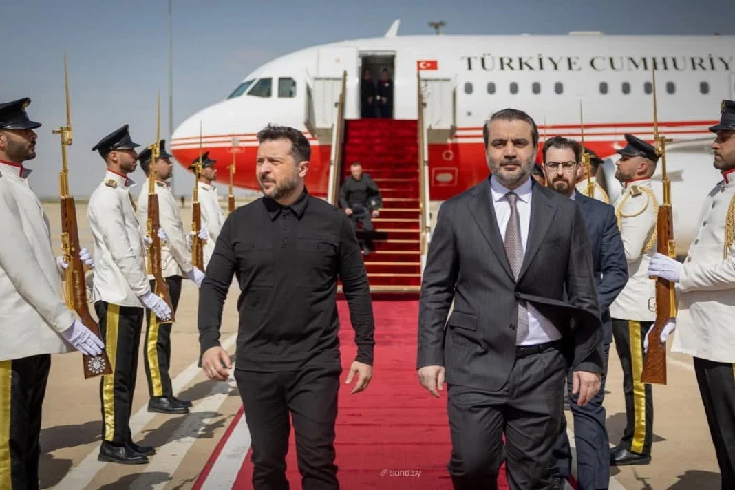 دمشق تستقبل زيلينسكي وفيدان في زيارتين رسميتين وتعزيز للتواصل الإقليمي