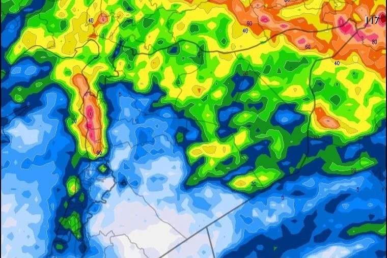تحذيرات من أمطار غزيرة وعواصف رعدية في سوريا حتى فجر الأحد