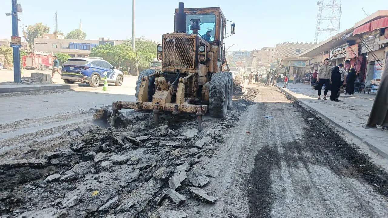 الرقة تطلق مشاريع لتأهيل الطرق والبنية التحتية ضمن خطة خدمية جديدة
