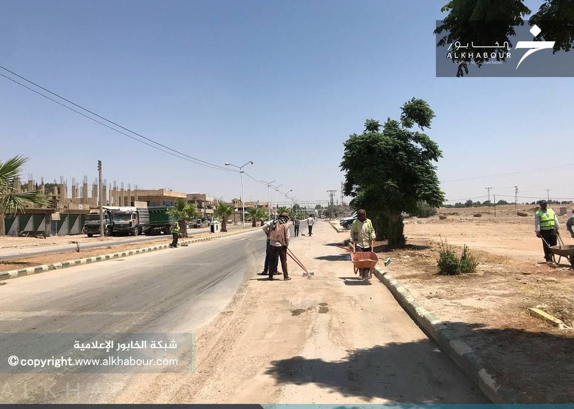 الحسكة.. أسبوع عمل تطوعي لتنظيف مدينة رأس العين