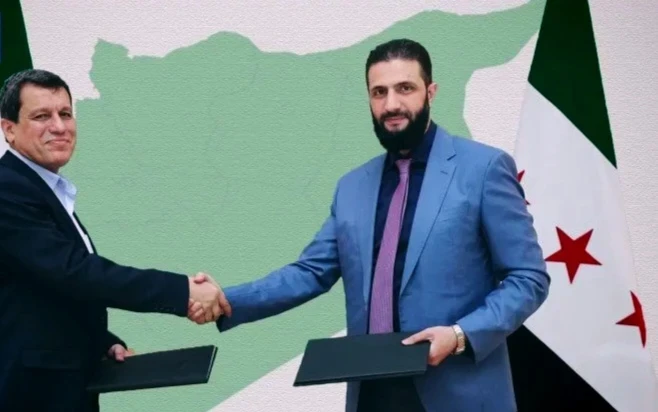 انتهاء الاجتماع الأول بين الحكومة السورية و"قسد" لاستكمال اتفاق الشرع وعبدي