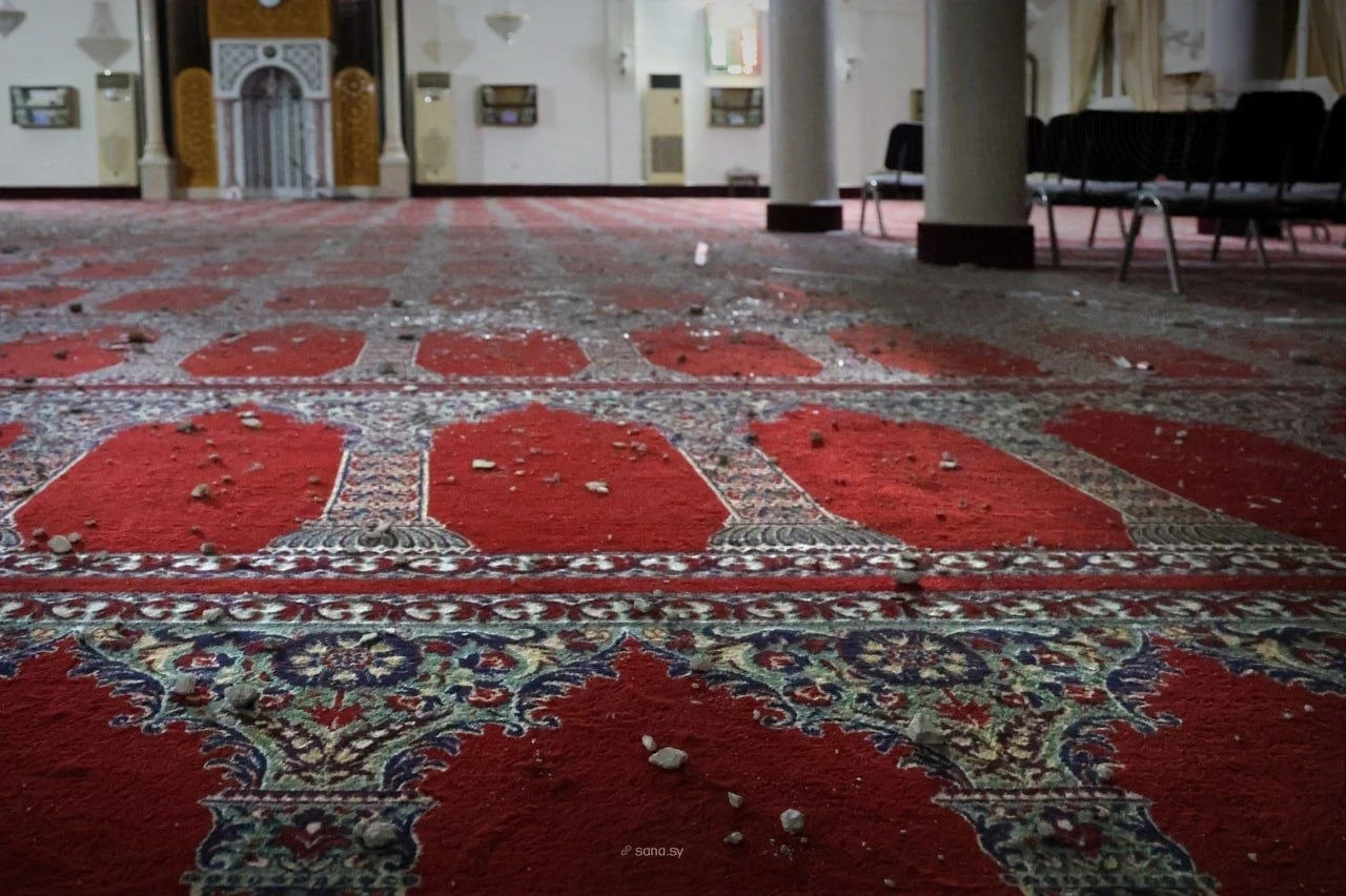 وزير الأوقاف يدين استهداف جامع المحمدي في دمشق