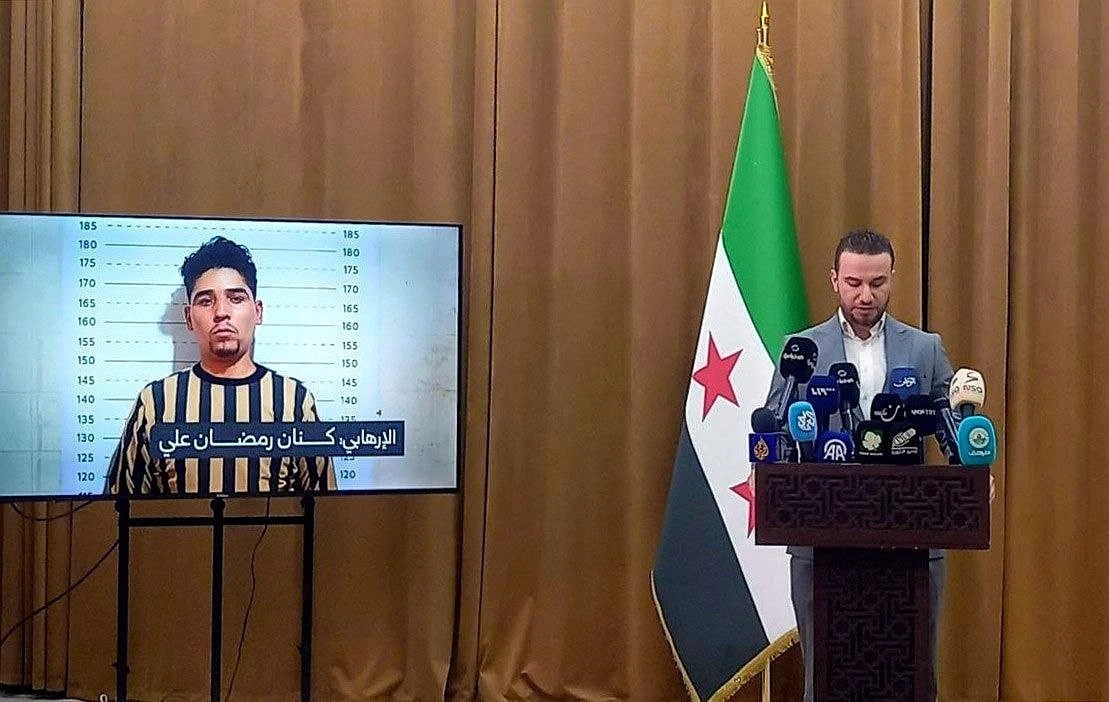 قدما من مخيم "الهول",,,الداخلية تكشف عن صورة أحد منفذَي تفجير الكنيسة بدمشق