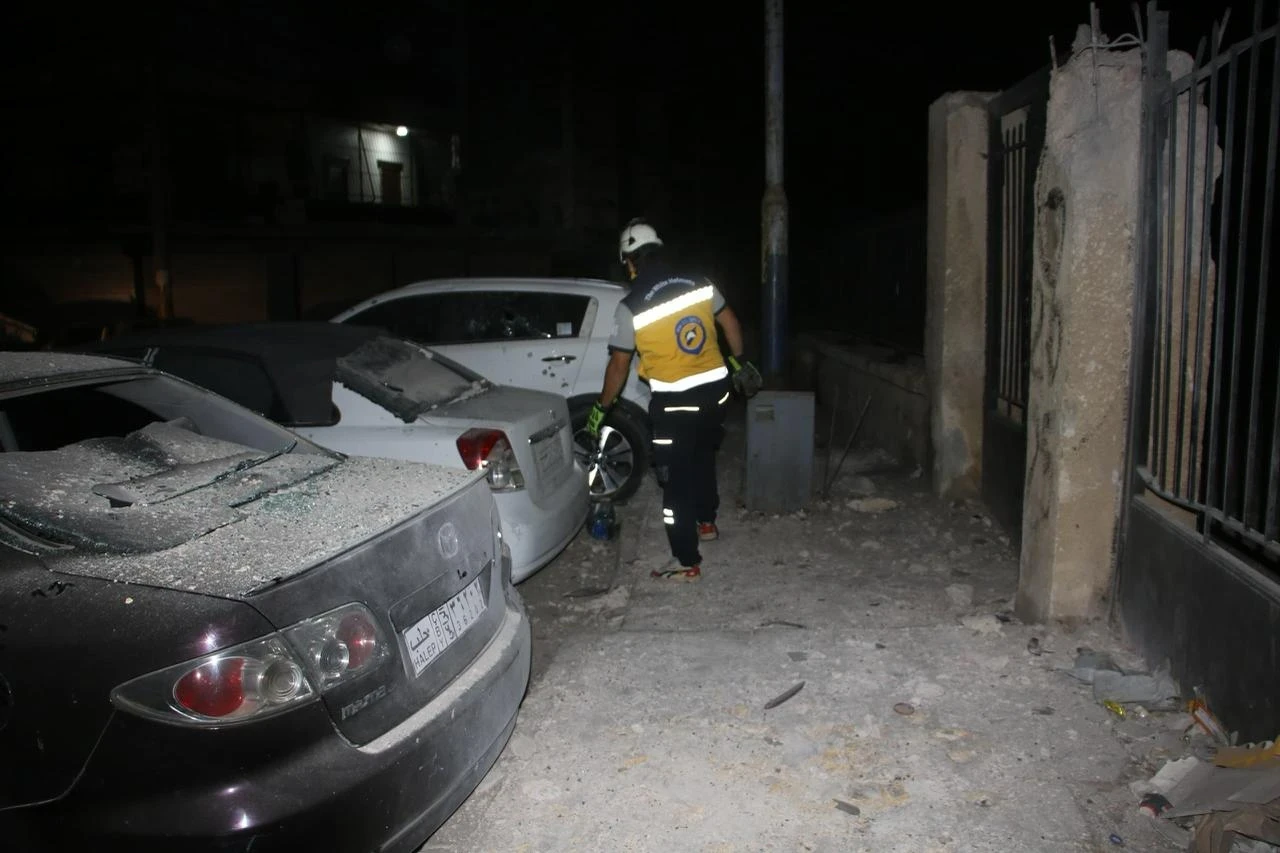 الدفاع المدني: قتيل وخمسة جرحى بقصف "ب ي د" على أحياء حلب