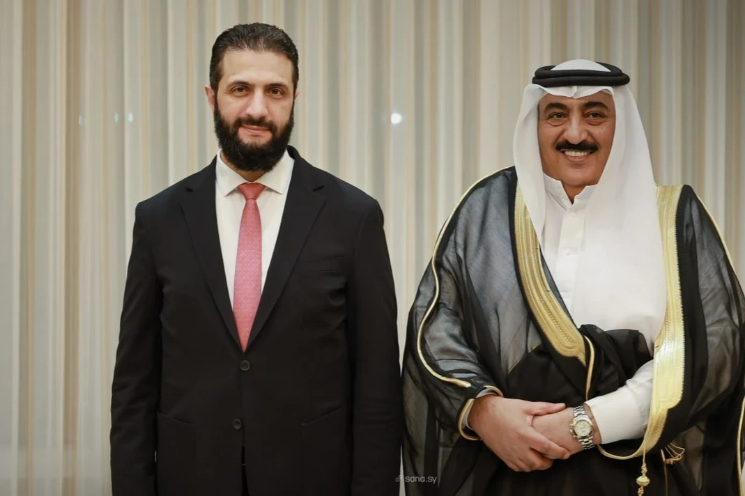 دمشق: الشرع يلتقي شيخ قبيلة شمر