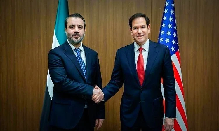 اتصال هاتفي بين روبيو والشيباني يبحث رفع العقوبات عن سوريا