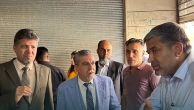 وفد من مؤسسة التأمين والمعاشات يتفقد فرع القامشلي تمهيداً لإعادة تفعيله