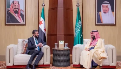 الرئيس الشرع يبحث مع ولي العهد السعودي خفض التصعيد بالمنطقة