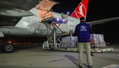 المنظمة الدولية للهجرة: نواصل إرسال المساعدات للمناطق المتضررة من الزلزال في شمال غربي سوريا