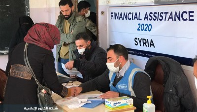 الحسكة… مساعدات مالية لمئات عائلات الأيتام برأس العين