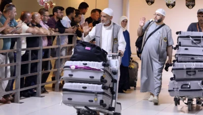 وصول أولى رحلات الحجاج السوريين إلى مطار دمشق الدولي