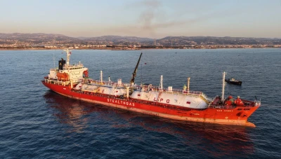 بانياس: وصول ناقلة جديدة محملة بالغاز المنزلي