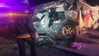 وفاة شخص وإصابة ثلاثة بحادث تصادم على طريق تدمر – دير الزور