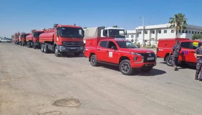 تعزيزات أردنية تصل سوريا للمساعدة بإخماد حرائق اللاذقية