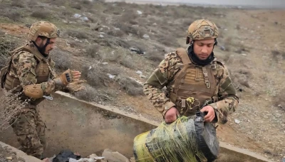 الجيش السوري يفكك متفجرات ضخمة زرعتها “قسد” في ريف حلب والرقة