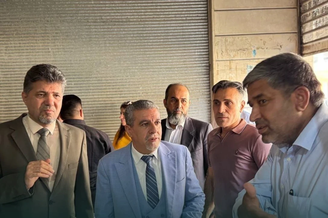 وفد من مؤسسة التأمين والمعاشات يتفقد فرع القامشلي تمهيداً لإعادة تفعيله