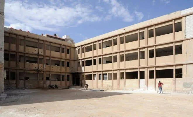 ترميم 70 مدرسة من أصل 8000 خارجة عن الخدمة في سوريا