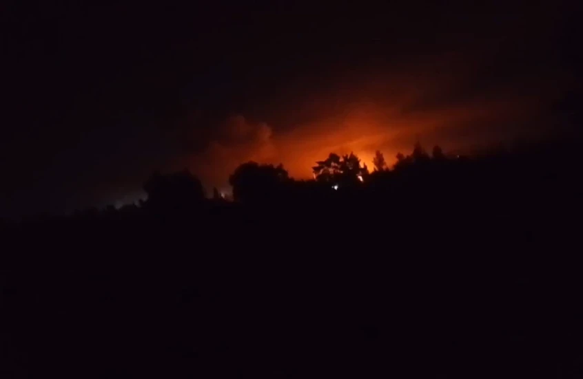 قصف إسرائيلي على جنوب سوريا تزامناً مع توّغل محدود