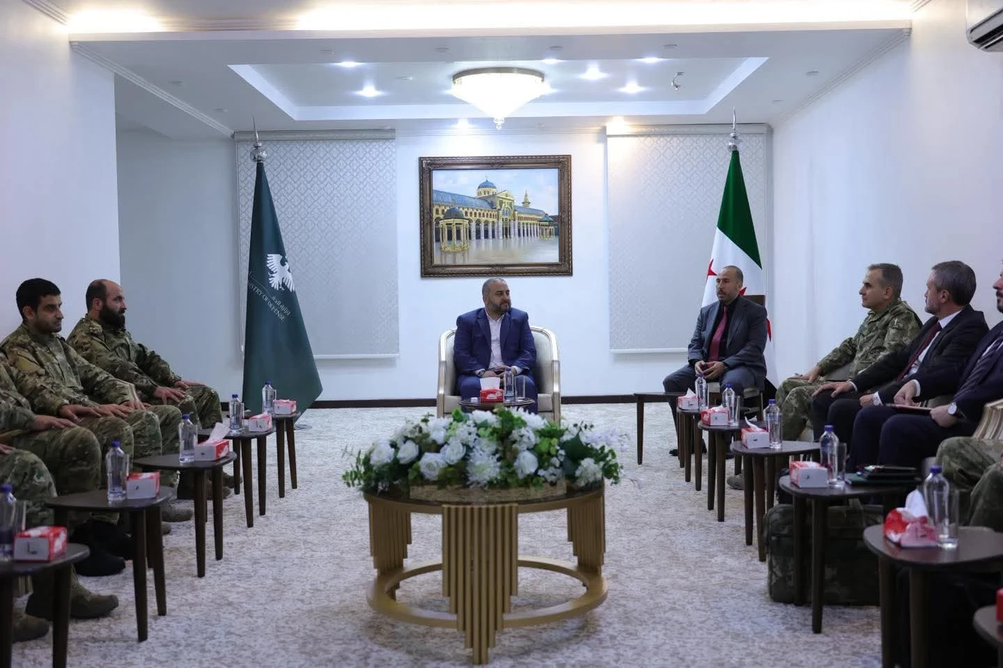 دمشق: أبو قصرة يستقبل وفداً تركياً رفيع المستوى