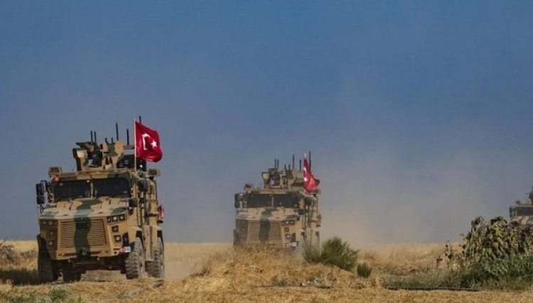 نقاط مراقبة تركية بمنطقة نبع السلام لمنع مفخخات 