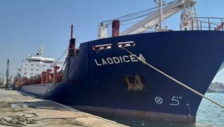 نظام الأسد يعلن وصول سفينة القمح الأوكراني المسروق إلى طرطوس