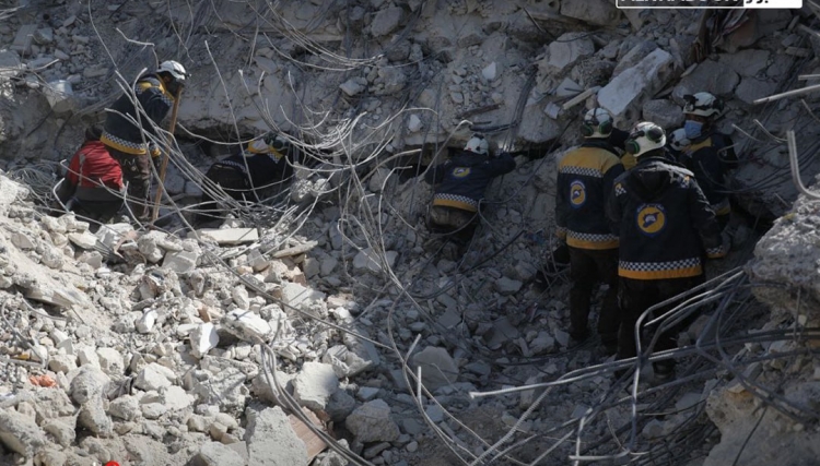 الدفاع المدني: آثار الزلزال شملت المساكن والتعليم والصحة والخدمات شمال غرب سوريا