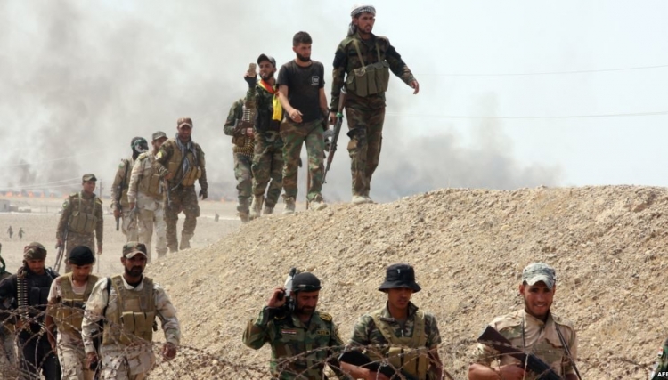 الحشدالشعبي العراقي يُعاود الهجوم على القرى الحدودية جنوب شرق الحسكة 
